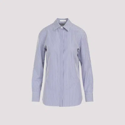 The Row Blue Cotton Derica Shirt