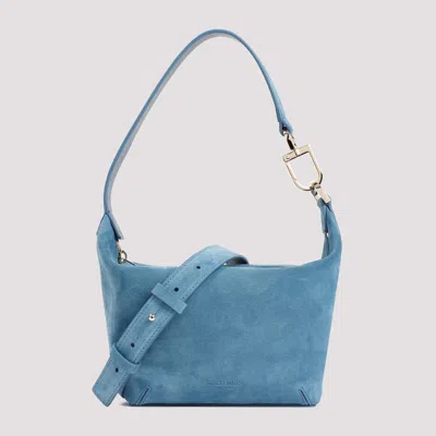 Giorgio Armani Blue Suede Calf Leather Handbag