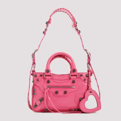 Balenciaga Neo Cagole S Tote Bag In Pink