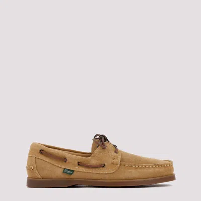 Paraboot Brown Leather Barth Loafers