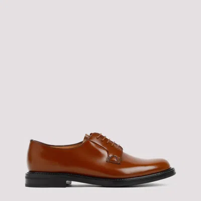 Church's Brown Leather Shannon Derby Shoes