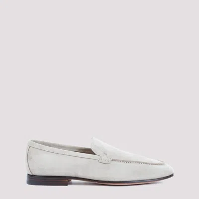 Church's Desert White Margate Loafers In Nude & Neutrals