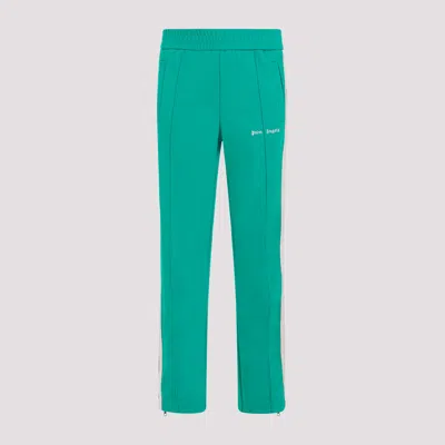 Palm Angels Classic Logo Track Trousers In Green