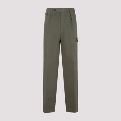 Ralph Lauren Purple Label Green Thicket Moss Cotton Pants