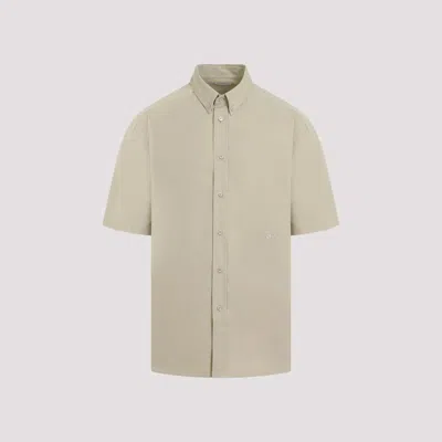 Burberry Hunter Green Cotton Shirt