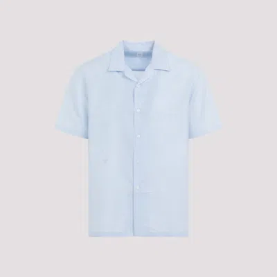 Berluti Silk Shirt In Blue