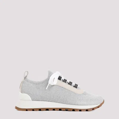 Brunello Cucinelli Sneakers In Grey