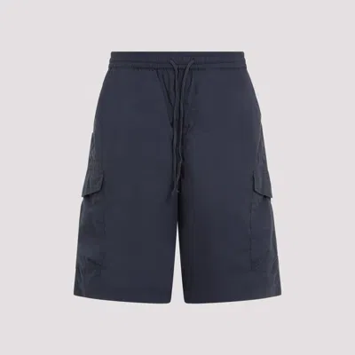 Universal Works Navy Blue Parachute Recycled Polyester Cargo Shorts
