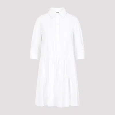 Fabiana Filippi Off White Cotton Mini Dress