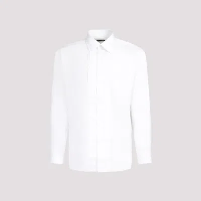 Tom Ford Optical White Evening Cotton Shirt