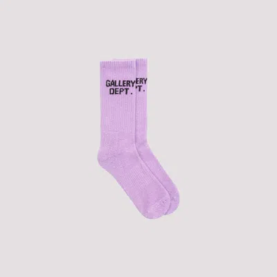 Gallery Dept. Purple Clean Socks In Pink & Purple