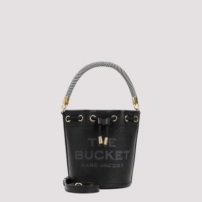 Marc Jacobs The Bucket Bag In Black Leather