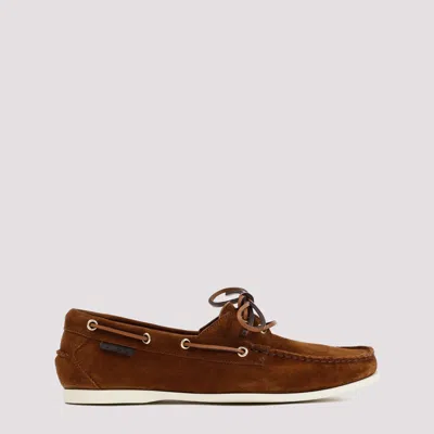 Tom Ford Robin Suede Loafers In Brown