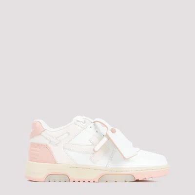 Off-white White And Pink Out Of Office Sneakers