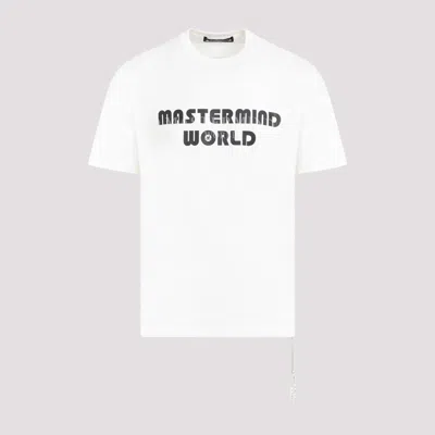 Mastermind Japan White Aurora Cotton T-shirt
