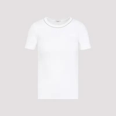 Peserico White Costina Cotton T-shirt