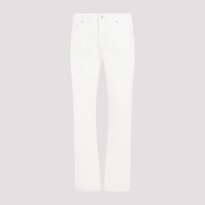 Etro White Cotton Jeans