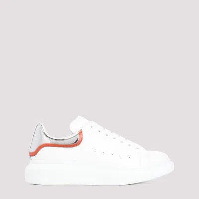 Alexander Mcqueen White Leather Oversized Sneakers