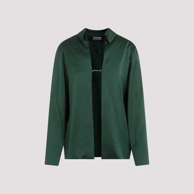 Jacquemus Notte Shirt In Green
