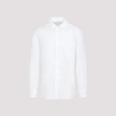 Etro White Roma Cotton Shirt