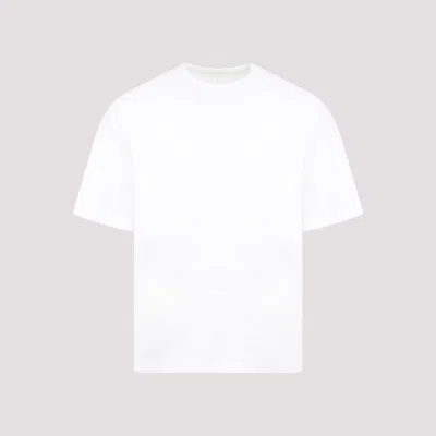 The Row White Steven Cotton T-shirt