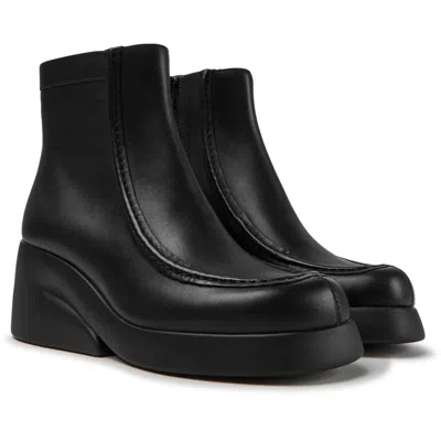 Camper Ankle Boots For Women In Black