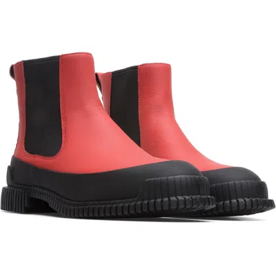 Camper Ankle Boots For Women In Red,black
