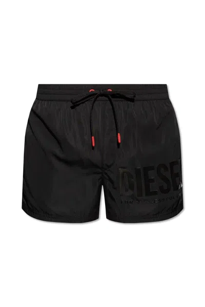 Diesel Bmbx-mario Swim Shorts In Nero