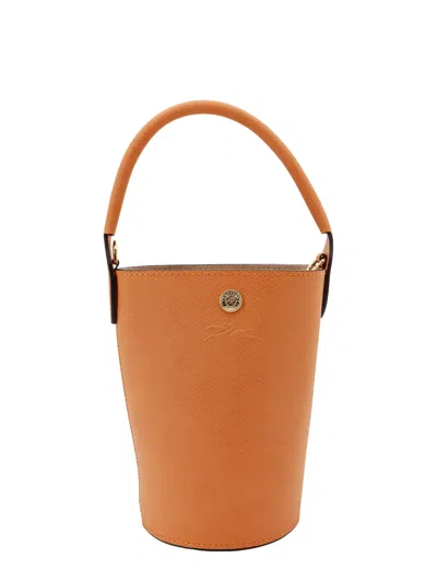 Longchamp Épure Bucket Bag In Apricot