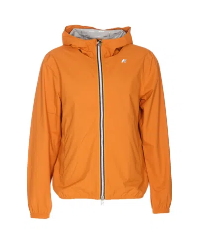 K-way Stretch Jacket In Orange