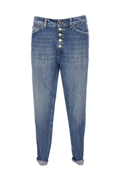 Dondup Koons Gioiello Denim Jeans In Blue