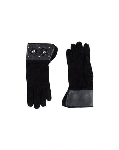 Dsquared2 Gloves In Black