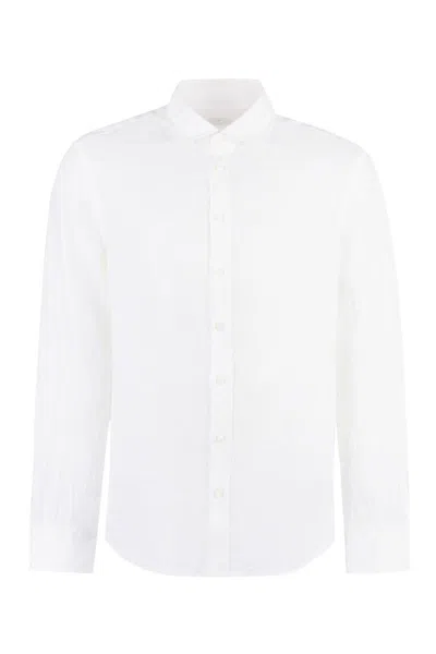 Bastoncino Linen Shirt In White