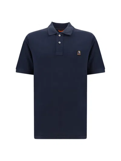 Parajumpers Polo Shirt In Blue