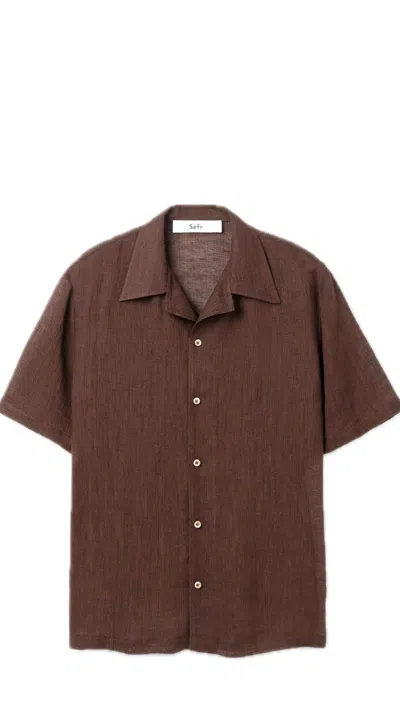Séfr Dalian Shirt In Brown