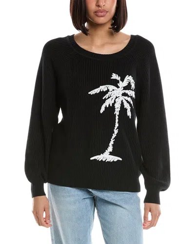 Tommy Bahama Breezy Palm Pullover In Black