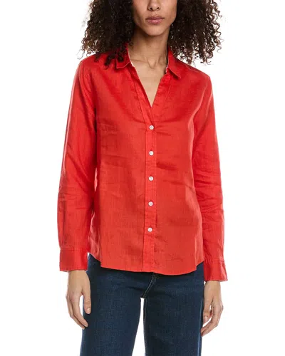 Tommy Bahama Coastalina Linen Shirt In Red