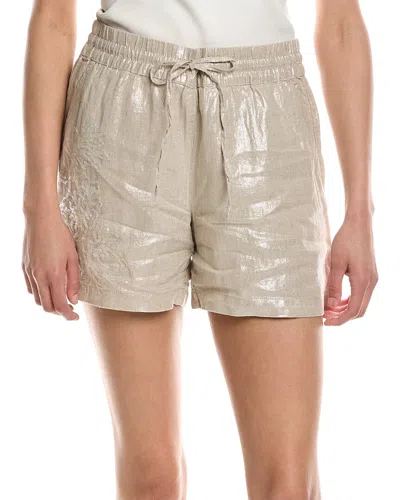 Tommy Bahama Midnight Sea High-rise Linen Easy Short In White