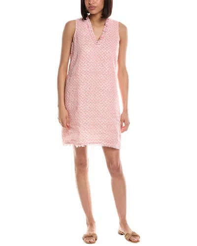Tommy Bahama Summering Shells Linen Shift Dress In Pink