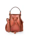 Furla Women's Leather Bucket Bag In Brown