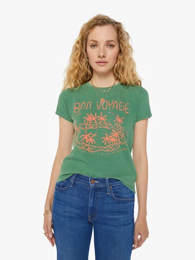 Mother The Lil Sinful Good Voyage T-shirt In Green