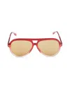 Isabel Marant Women's 59mm Pilot Sunglasses In Red