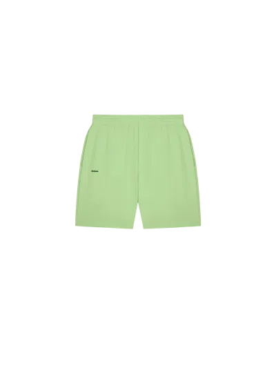 Pangaia 365 Midweight Mid-length Shorts In Fennel Green