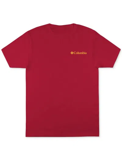 Columbia Mens Crewneck Short Sleeve Graphic T-shirt In Multi