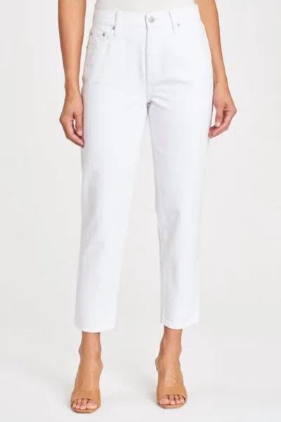 Pistola Presley High Rise Relaxed Crop Pants In Snowstorm In Multi