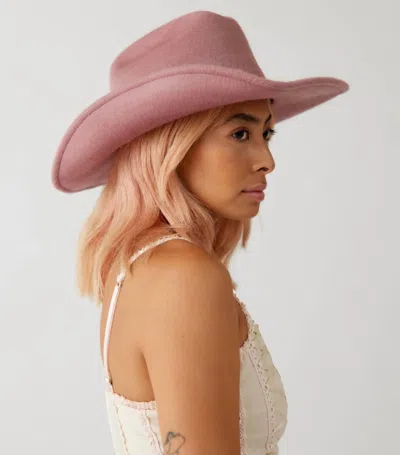 Wyeth Mcgraw Women's Cowboy Hat In Rose In Multi