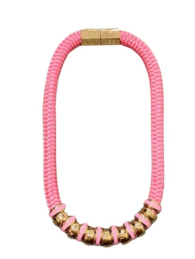 Holst + Lee Classic Necklace In Soft Pink