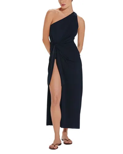 Vix Solid Kiana Long Cover Up In Black