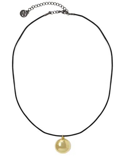 Cloverpost Dome June 14k Plated Necklace In Gold