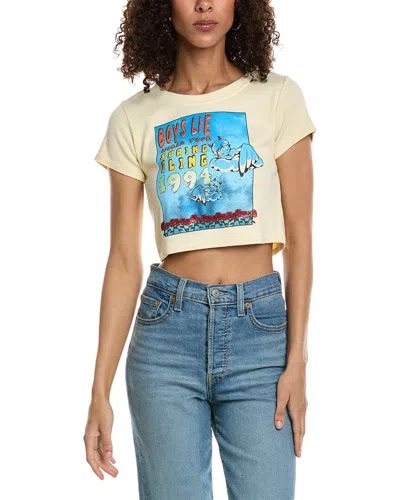Boys Lie World Tour Baby T-shirt In Beige
